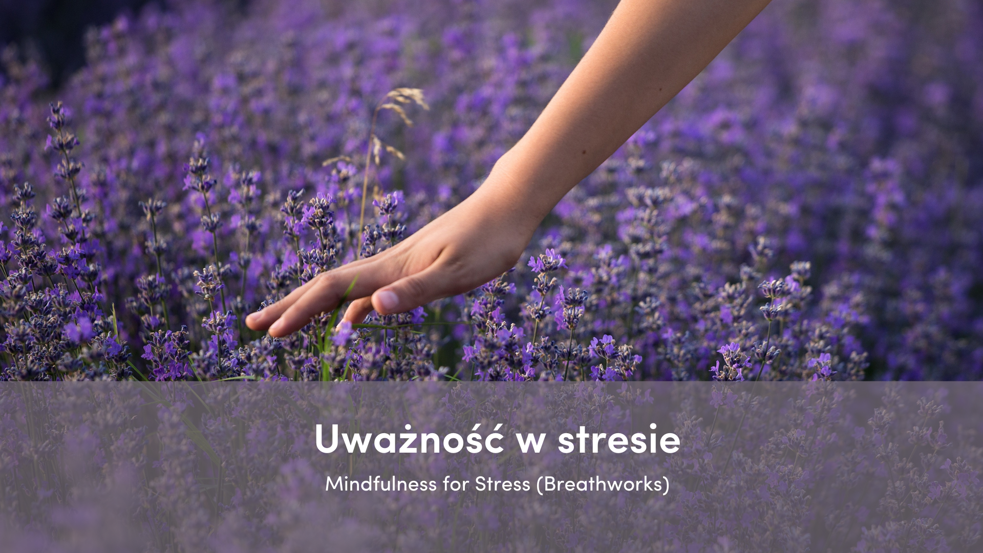 Mindfulness for health